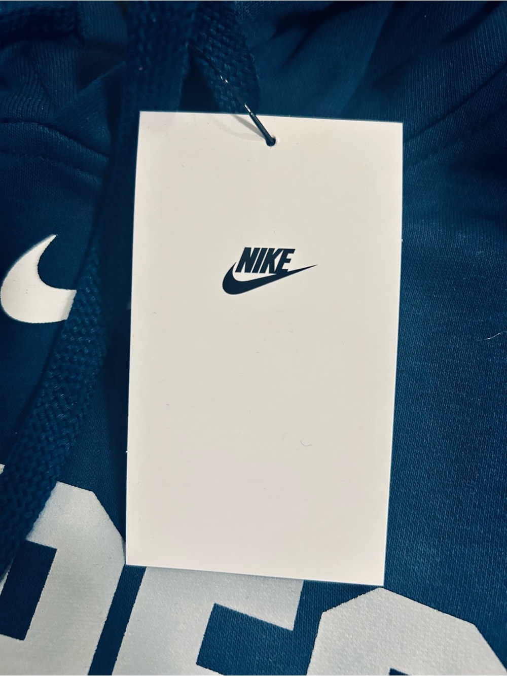 Nike Navy RE2PECT New York Yankees Crewneck Hoodie - Picture 3 of 3